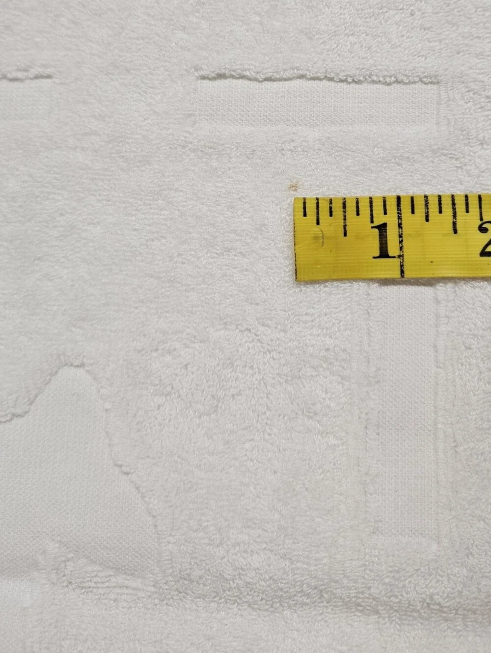 Hermès Cabribole Carre Dada Baby Terry Wash Cloth In White